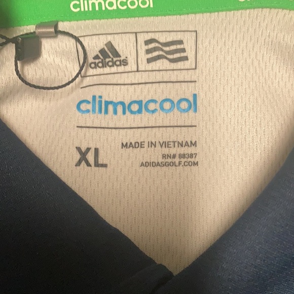 NWT XL Men’s Adidas Golf / Collared Shirt - Picture 4 of 7